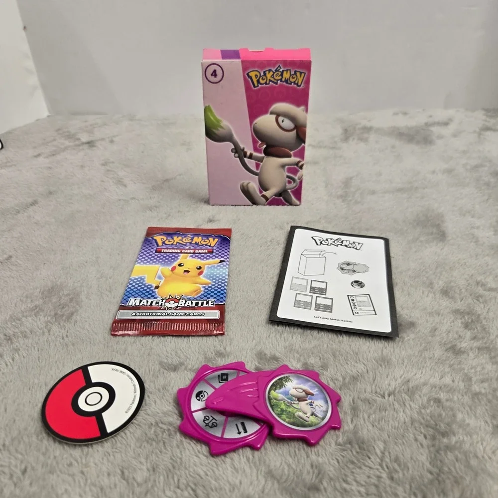 2022 Pokemon TCG Match Battle McDonalds Happy Meal Smeargle Sealed Pack & Toy